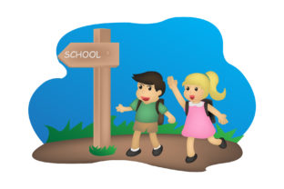 Back to School Cute Character Design Assets