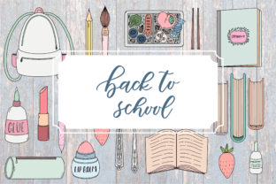 Back to School. Cute Doodle Pack.: A Practical Design Resource for Autumn Planning