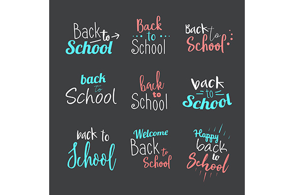 Back to School Designs for Creative Projects