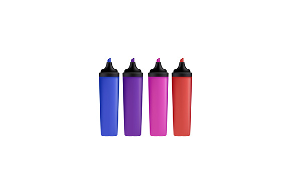 Back to School Markers: Versatile Design Assets