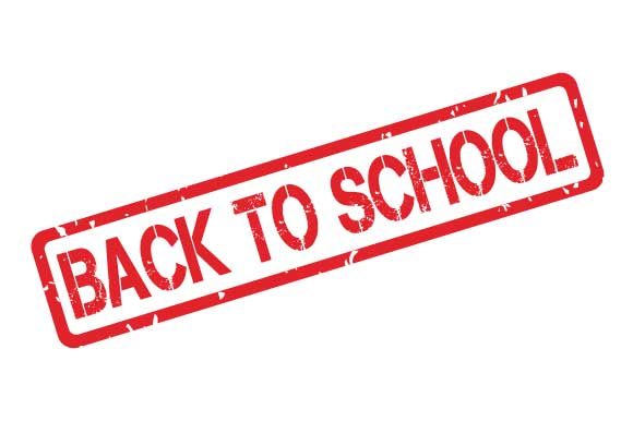 Back to School Rubber Stamp Stencil for Creatives