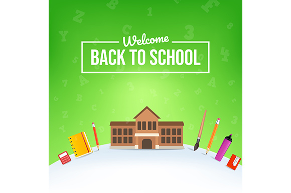 Back to School. School Building: A Versatile Design Resource for Your Seasonal Projects