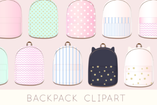 Elevate Your Designs with Premium Backpack Illustration Clipart