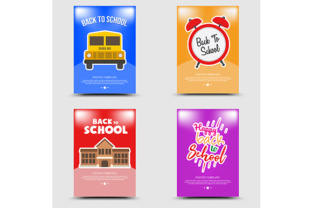 Happy Back to School Posters: Versatile Designs for a Fresh Start