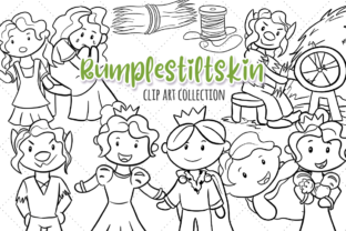 Rumpelstiltskin Black and White