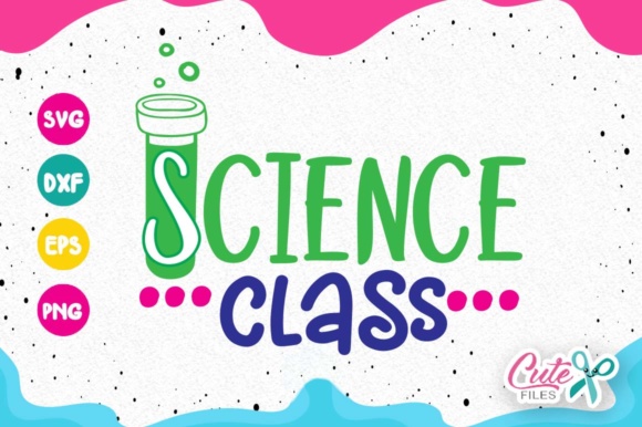 Science Class – Back to School Design Set for Creative Personalization
